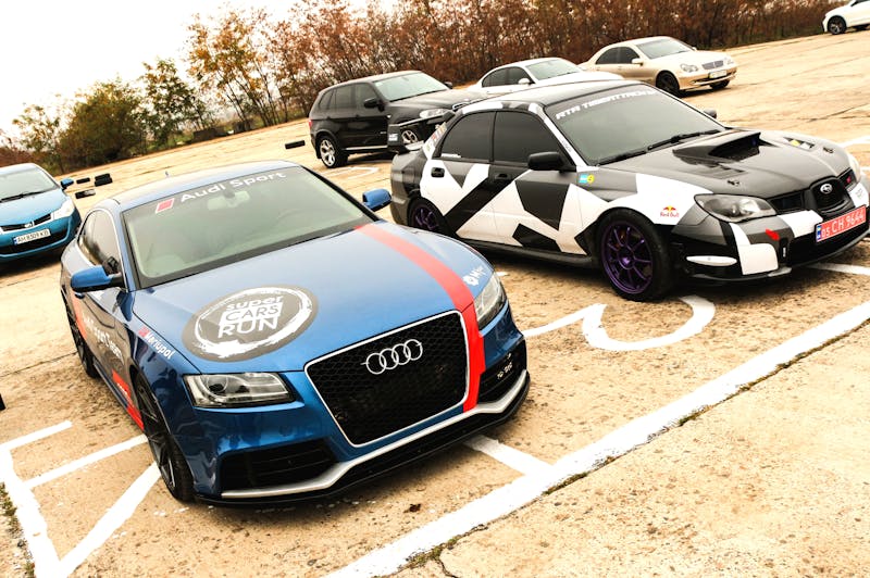 Three tarot cards laid out in a past present future spread